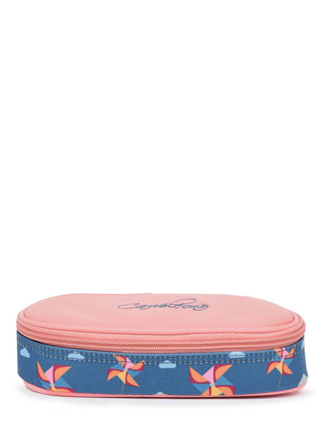 Trousse 1 Compartiment Cameleon Bleu retro PBREPLUM