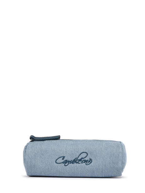 Trousse 1 Compartiment Cameleon Bleu vintage fantasy PBVGSTRO