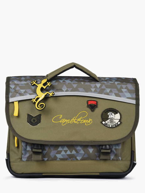 Cartable 2 Compartiments Cameleon Vert actual PBBACA38