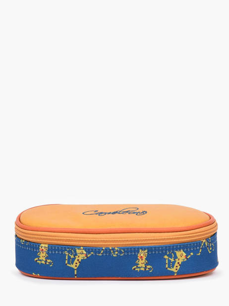 Trousse 1 Compartiment Cameleon Bleu retro PBREPLUM