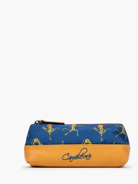 Pencil Case 1 Compartment Cameleon Blue retro PBRETROU