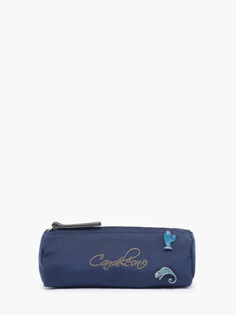 1 Compartment  Pouch Cameleon Blue vintage pin's STRO