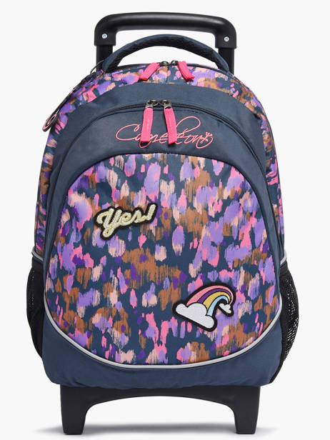 Wheeled Schoolbag Cameleon Blue actual SR39
