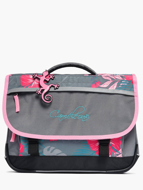 Cartable Enfant 2 Compartiments Cameleon Gris actual CA38