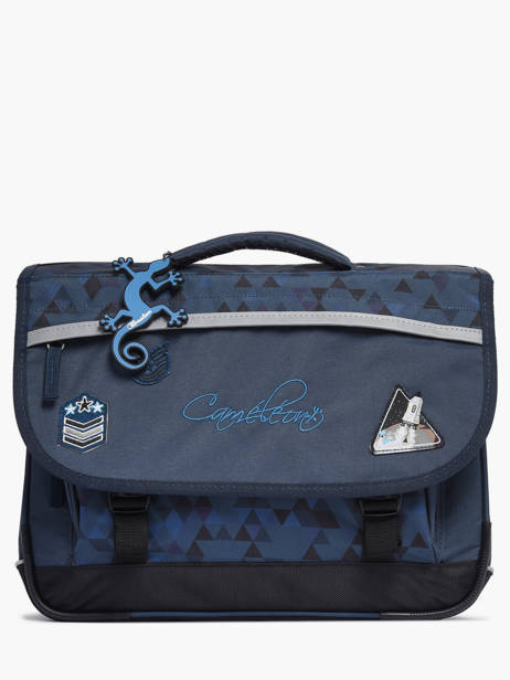 Cartable Enfant 2 Compartiments Cameleon Bleu actual CA38