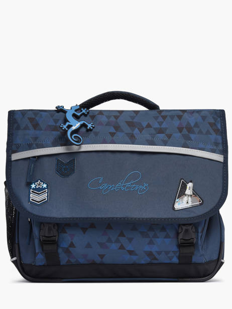 Cartable Enfant 3 Compartiments Cameleon Bleu actual CA41