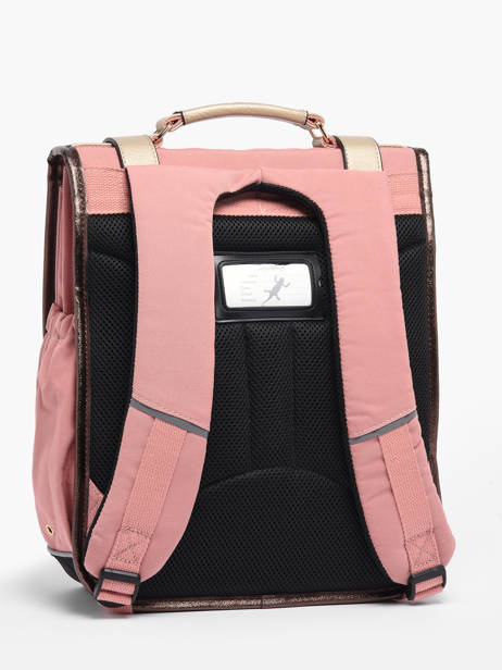 3-compartment Backpack Cameleon Pink vintage fantasy PBVGSD39 other view 5