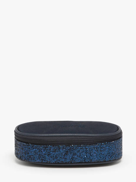 Pennenzak 1 Compartiment Cameleon Blauw vintage fantasy PLUM