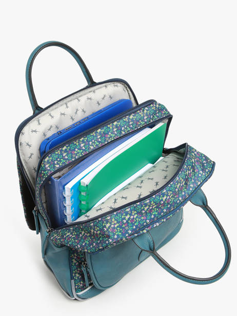 2-compartment Backpack Cameleon Multicolor vintage fantasy SD37 other view 2