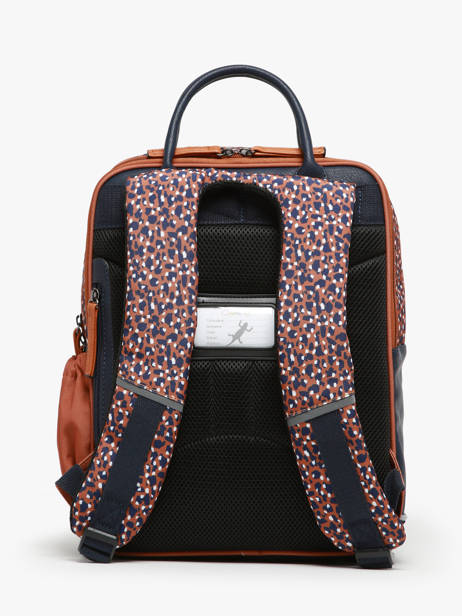2-compartment Backpack Cameleon Brown vintage fantasy SD37 other view 3