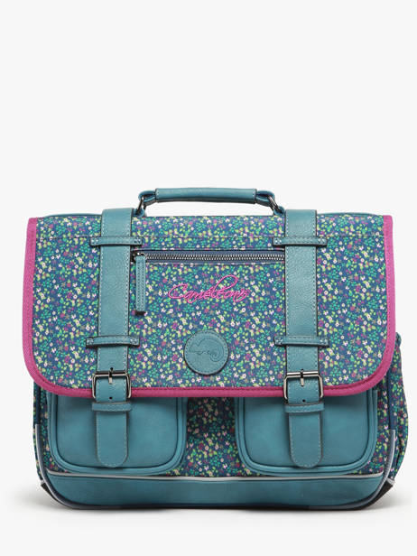 Satchel For Kids 2 Compartments Cameleon Multicolor vintage fantasy CA38