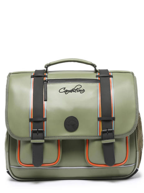 Vintage North Satchel Cameleon Green vintage north CA41 other view 6
