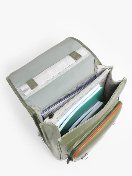 Rugzak Vintage North 2 Compartimenten Cameleon Groen vintage north 28349-22 ander zicht 3