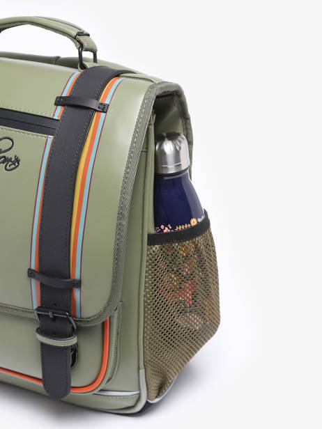Rugzak Vintage North 2 Compartimenten Cameleon Groen vintage north 28349-22 ander zicht 5