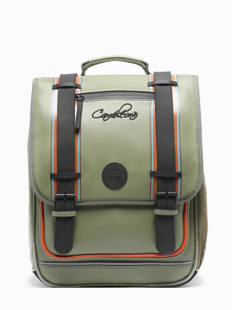 Rugzak Vintage North 2 Compartimenten Cameleon Groen vintage north 28349-22 ander zicht 6