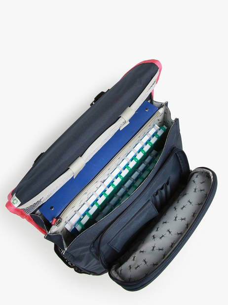 Cartable à Roulettes Enfant 2 Compartiments Cameleon Rose actual CR38 vue secondaire 3