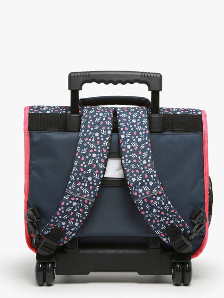Cartable à Roulettes Enfant 2 Compartiments Cameleon Rose actual CR38 vue secondaire 4