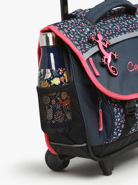 Cartable à Roulettes Enfant 2 Compartiments Cameleon Rose actual CR38 vue secondaire 6