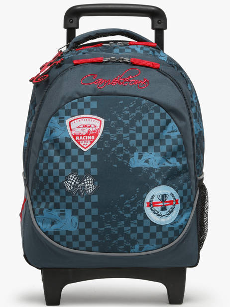 Wheeled Schoolbag Cameleon Blue actual SR39