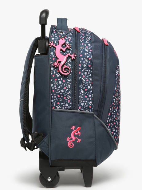 Wheeled Schoolbag Cameleon Pink actual SR39 other view 2