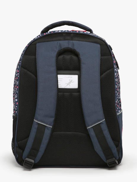 2-compartment Backpack Cameleon Pink actual SD45 other view 4