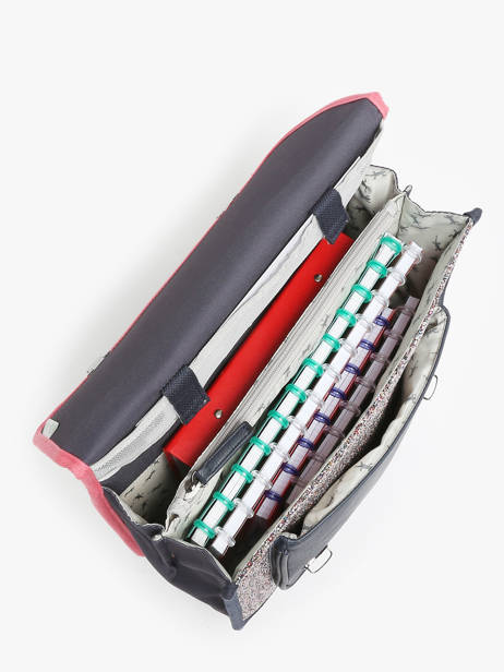 Cartable à Roulettes Rétro Cameleon Multicolore retro CA32 vue secondaire 3