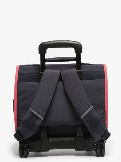 Cartable à Roulettes Rétro Cameleon Multicolore retro CA32 vue secondaire 4