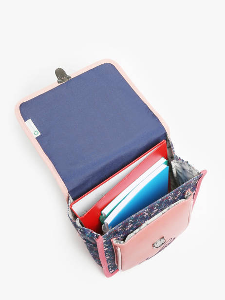 Backpack 1 Compartment Cameleon Multicolor retro SD30 other view 3