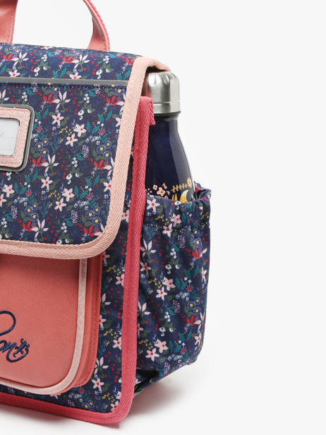 Backpack 1 Compartment Cameleon Multicolor retro SD30 other view 5