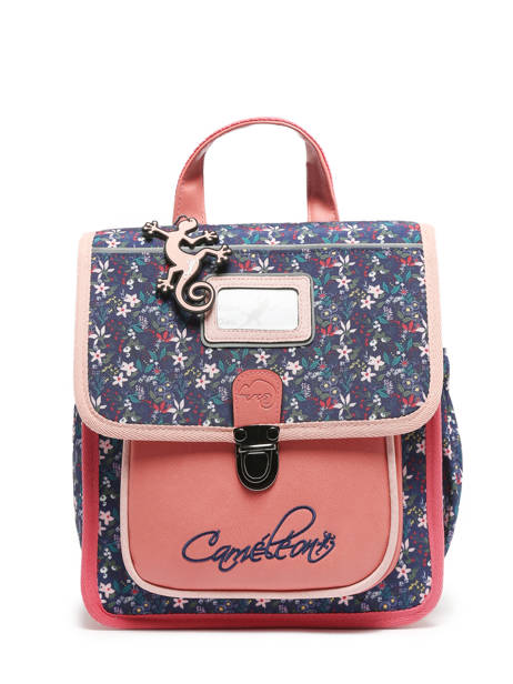 Backpack 1 Compartment Cameleon Multicolor retro SD30 other view 6