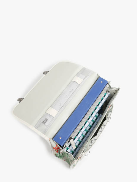 Cartable Enfant 2 Compartiments Cameleon Multicolore retro PBVGCR38 vue secondaire 3