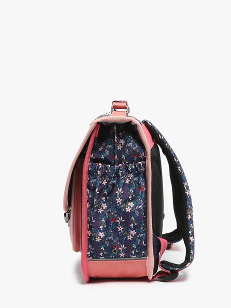 Satchel For Kids 2 Compartments Cameleon Multicolor retro PBVGCR38 other view 2