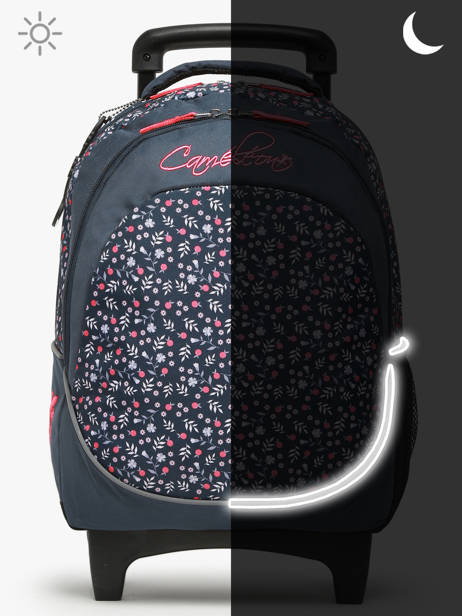 Wheeled Schoolbag Cameleon Pink actual SR39 other view 8