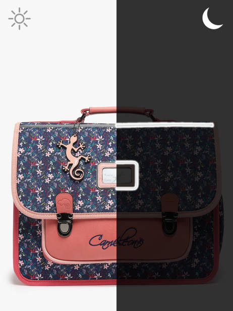 Satchel For Kids 2 Compartments Cameleon Multicolor retro PBVGCR38 other view 7