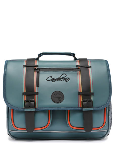 Cartable Vintage North Cameleon Bleu vintage north CA38 vue secondaire 1