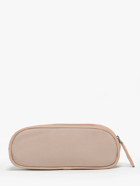 Pencil Case For Kids 2 Compartments Cameleon Beige vintage fantasy TROU other view 2