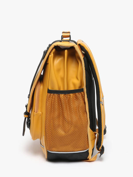 2-compartment Vintage North Backpack Cameleon Yellow vintage north SD39 other view 3