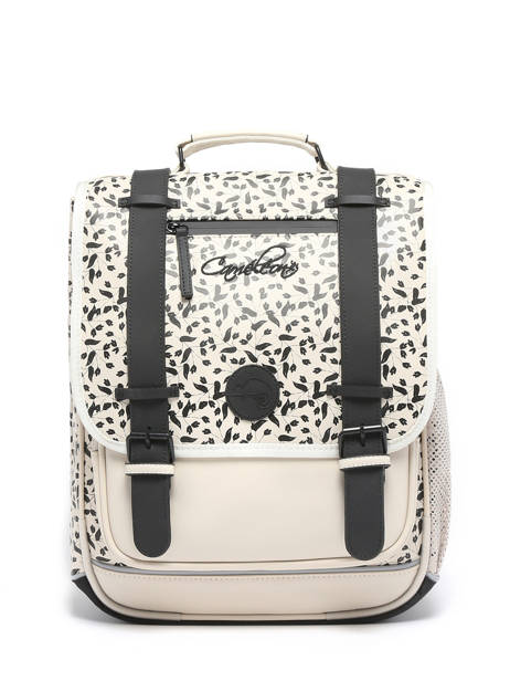 Sac à Dos Vintage North 2 Compartiments Cameleon Beige vintage north SD39 vue secondaire 8