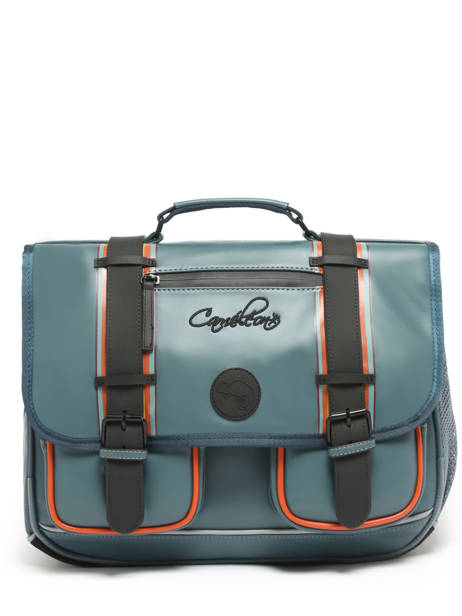Cartable Vintage North Cameleon Bleu vintage north CA38 vue secondaire 8