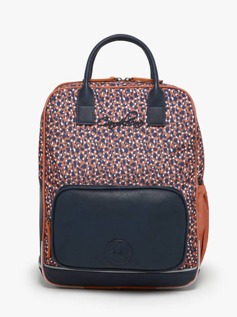 2-compartment Backpack Cameleon Brown vintage fantasy PBVGSD37