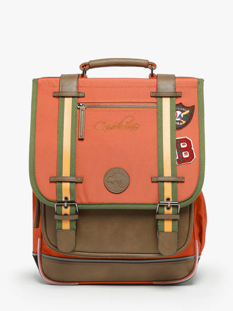 2-compartment Backpack Cameleon Orange vintage urban PBVBSD39