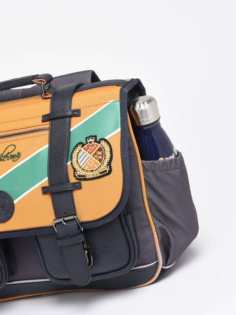 Satchel 2 Compartments Cameleon Yellow vintage urban 27 other view 6