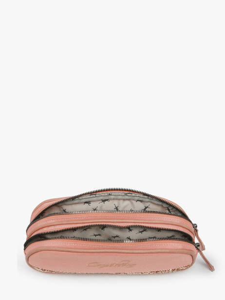 Trousse Enfant 2 Compartiments Cameleon Rose vintage fantasy TROU vue secondaire 1