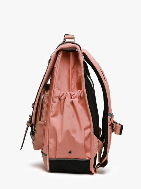 2-compartment Vintage Fantasy Backpack Cameleon Pink vintage fantasy SD39 other view 3