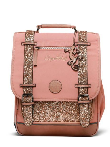 2-compartment Vintage Fantasy Backpack Cameleon Pink vintage fantasy SD39 other view 7