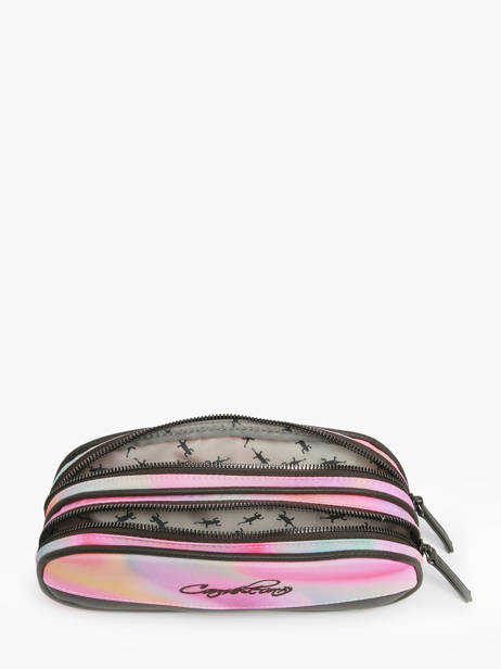 Trousse Enfant 2 Compartiments Cameleon Rose vintage fantasy TROU vue secondaire 1