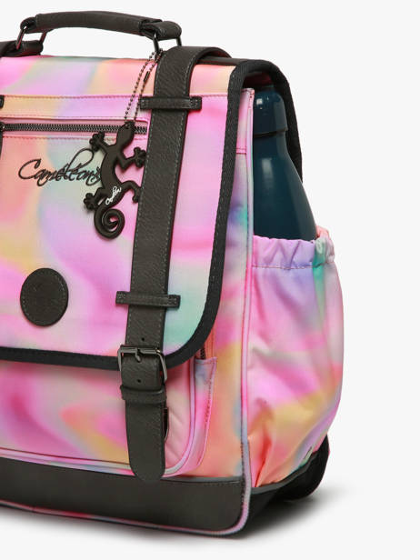 Sac à Dos Vintage Fantasy 2 Compartiments Cameleon Rose vintage fantasy SD39 vue secondaire 5