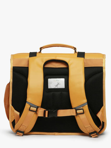 Cartable Vintage North Cameleon Jaune vintage north CA41 vue secondaire 4