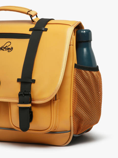 Cartable Vintage North Cameleon Jaune vintage north CA41 vue secondaire 5