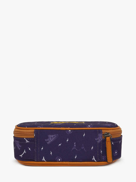 Trousse 1 Compartiment Cameleon Violet vintage urban PBVBPLUM vue secondaire 2